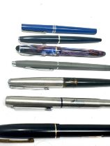 Selection of pens includes parker