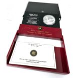 Canada: 2005 $5 Special Edition proof Alberta 1905-2005 Proof Silver Coin Boxed