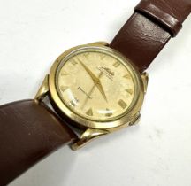 Vintage Mido Multifort super automatic powerwind gents Wristwatch the watch is ticking