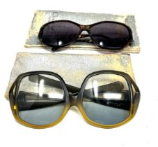 Collection of VINTAGE Designer Sunglasses Inc Dior Etc x 2