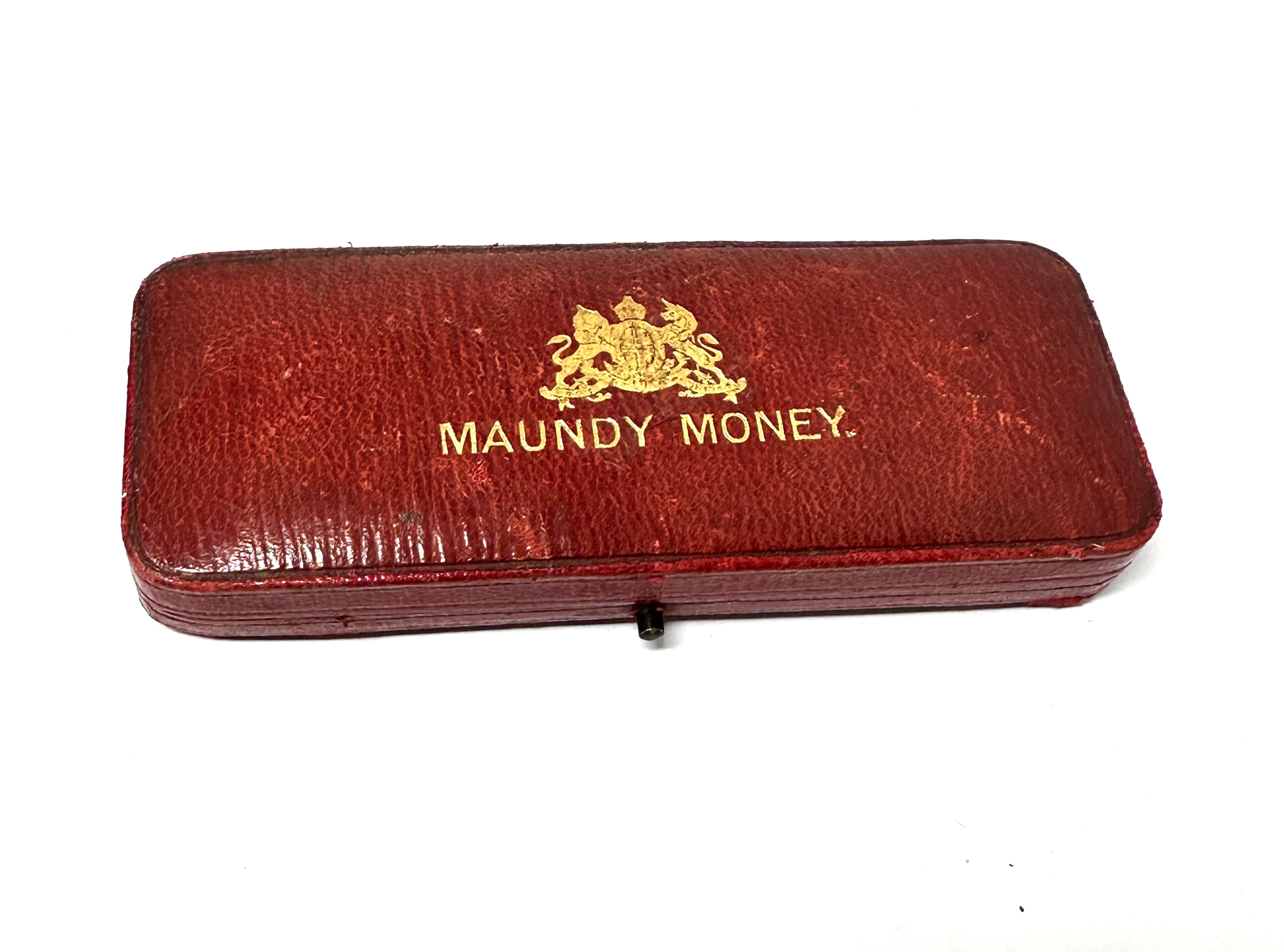 Part Queen Victoria Maundy Coin Set In Original Display Box 1901 UNC Condition missing 3 pence coin - Bild 5 aus 5