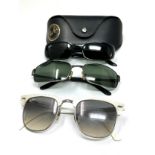 Collection of Designer RayBan Sunglasses x 3