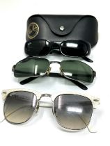 Collection of Designer RayBan Sunglasses x 3