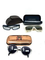 Collection of Designer Sunglasses Inc Jean Paul Gautier Etc x 3