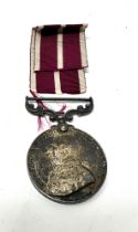 G.V Meritorious Service Medal Named 450057 A.W.O.CL.II- C.W. Everson 11th london .r