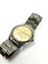 Vintage gents TUGARIS Monorex 17 Jewels Wristwatch the watch is ticking