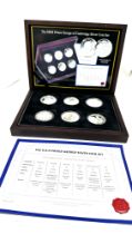 2013 Silver Proof Prince George Cambridge 6 Coin Set Box COA Mixture Of 999 Silver 925 Silver