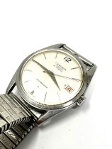 Vintage J.W.Benson London 21 jewel gents wristwatch the watch is ticking