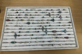 Large selection of vintage and later rings