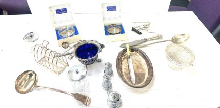 Vintage silver plated items