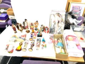 Large selection of vintage and later dolls