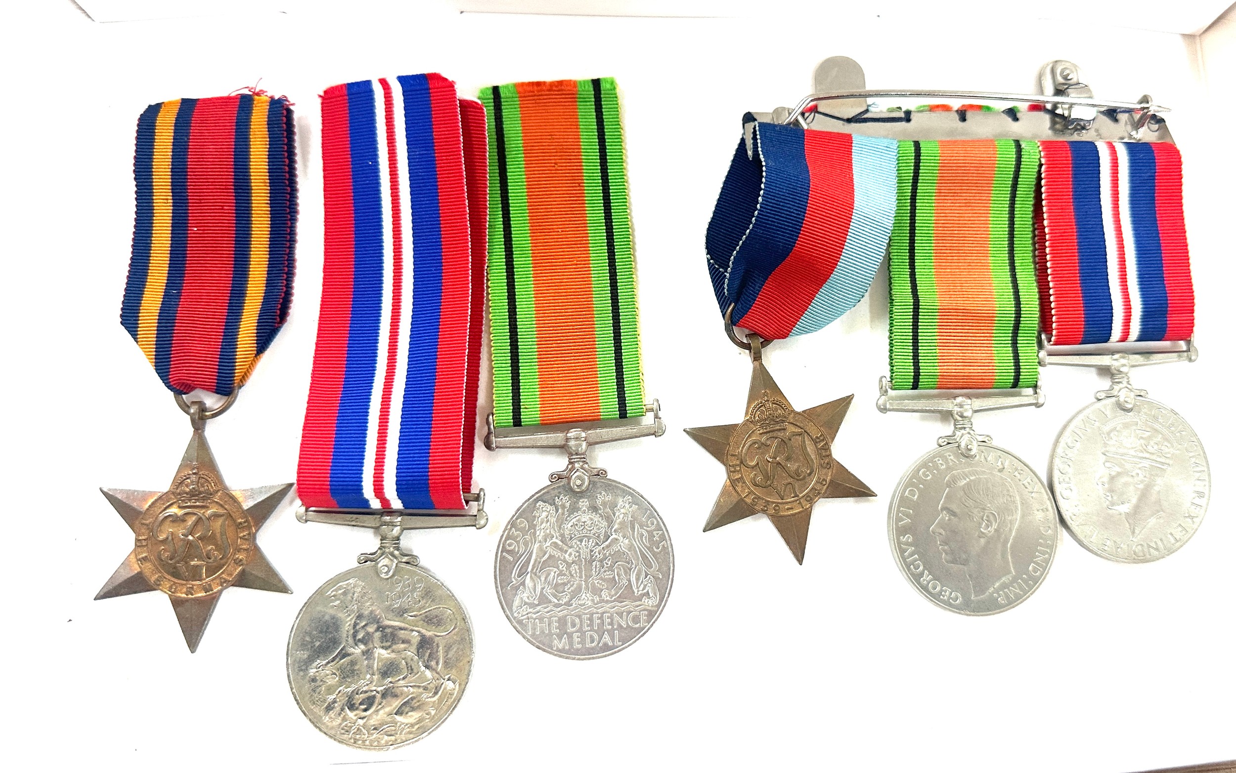 WW2 medal group includes the defence medal etc