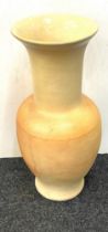 Oversized display vase, no marks to base 31 inches tall