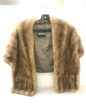 Ladies siberian fur store fur shawl