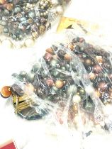 Large selection of assorted costume jewellery