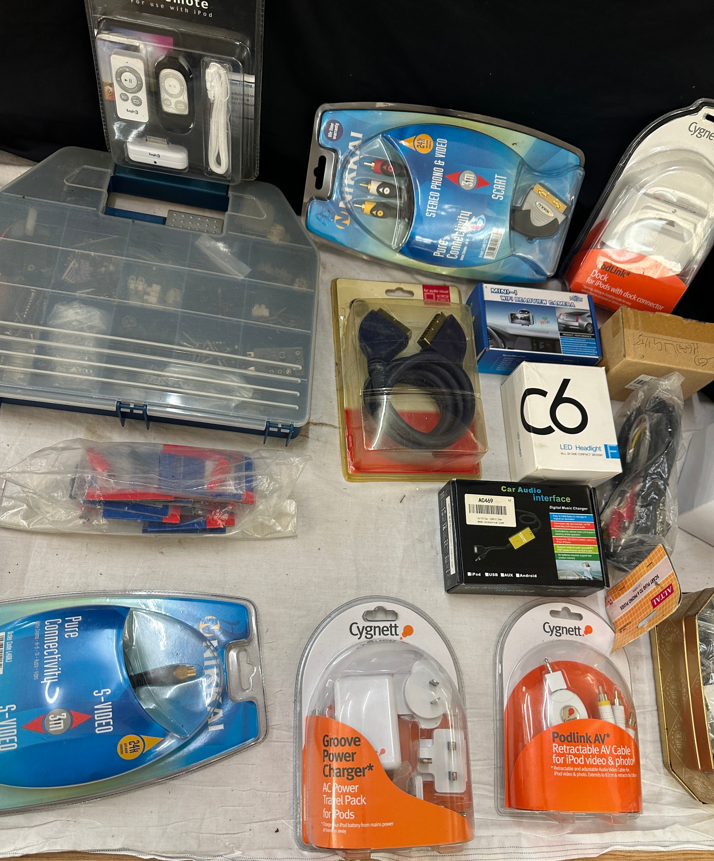 Selection of electrical items to include leads, LED lights etc - Image 3 of 4