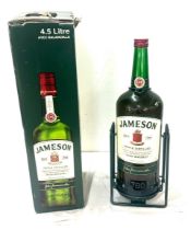 Jameson Irish Whiskey 4.5 litre bottle in cradle, boxed