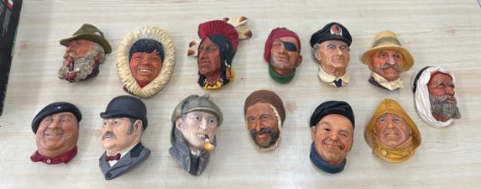 Selection of chalk figures includes Bossone etc