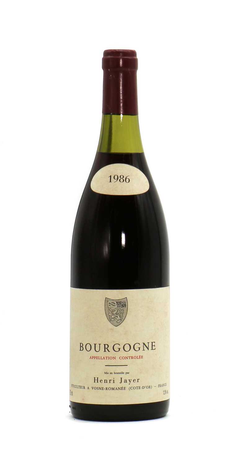 Bourgogne, Domaine Henri Jayer, 1986 (1)