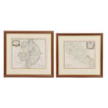 MAPS/ MORDEN: 1- Warwickshire, c1695.