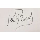 AUTOGRAPH ALBUM - 62 PAGES OF SIGNATURES,