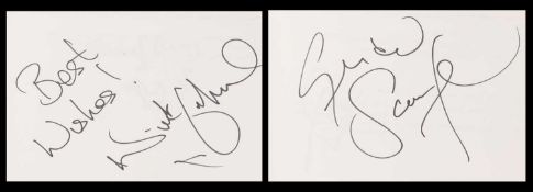 AUTOGRAPH ALBUM - 44 PAGES OF SIGNATURES