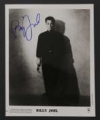 Billy Joel: signed promo card,