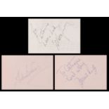 AUTOGRAPH ALBUM - 66 PAGES OF SIGNATURES,