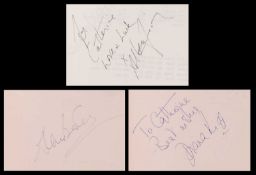 AUTOGRAPH ALBUM - 66 PAGES OF SIGNATURES,