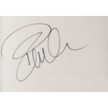 AUTOGRAPH ALBUM - 62 PAGES OF SIGNATURES,