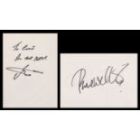 AUTOGRAPH ALBUM - 62 PAGES OF SIGNATURES,