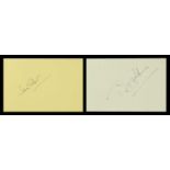 AUTOGRAPH ALBUM - 41 PAGES OF SIGNATURES,