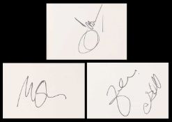 AUTOGRAPH ALBUM - 43 PAGES OF SIGNATURES,