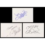 AUTOGRAPH ALBUM - 62 PAGES OF SIGNATURES,