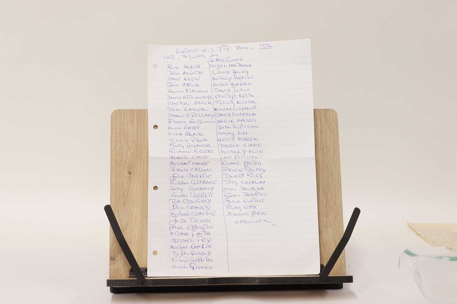 TV STARS, 751 SIGNATURES: - Image 4 of 4