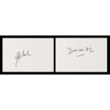 AUTOGRAPH ALBUM - 62 PAGES OF SIGNATURES,