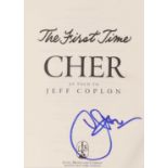 CHER (Signed): The First Time,