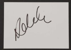 Adele: early autograph,