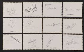 AUTOGRAPH CRICKETERS: