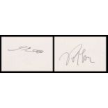 AUTOGRAPH ALBUM - 63 PAGES OF SIGNATURES,