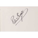 AUTOGRAPH ALBUM - 62 PAGES OF SIGNATURES,