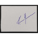 Keanu Reeves autograph,