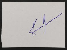 Keanu Reeves autograph,