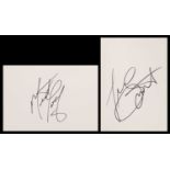 AUTOGRAPH ALBUM - 62 PAGES OF SIGNATURES,