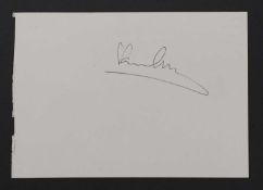 Paul McCartney: autograph,