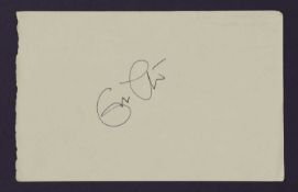 Eric Clapton: autograph,