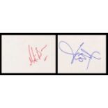 AUTOGRAPH ALBUM - 109 PAGES OF SIGNATURES,