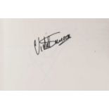 AUTOGRAPH ALBUM - 46 PAGES OF SIGNATURES,