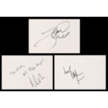 AUTOGRAPH ALBUM - 45 PAGES OF SIGNATURES,