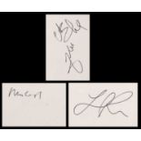 AUTOGRAPH ALBUM - 115 PAGES OF SIGNATURES,